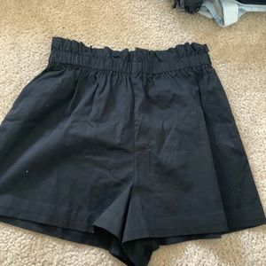 Black shorts
